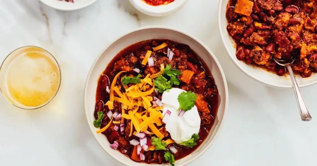 Instant Pot Turkey Chili ,Best Instant Pot Turkey Chili