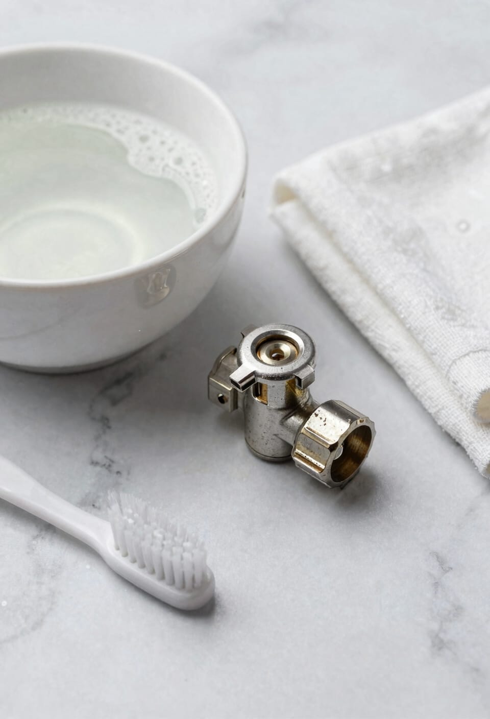 clean and free moving float valve