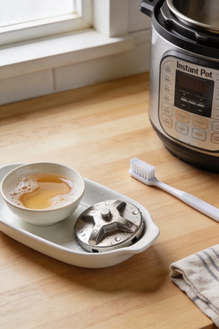 clean instant pot steam valve