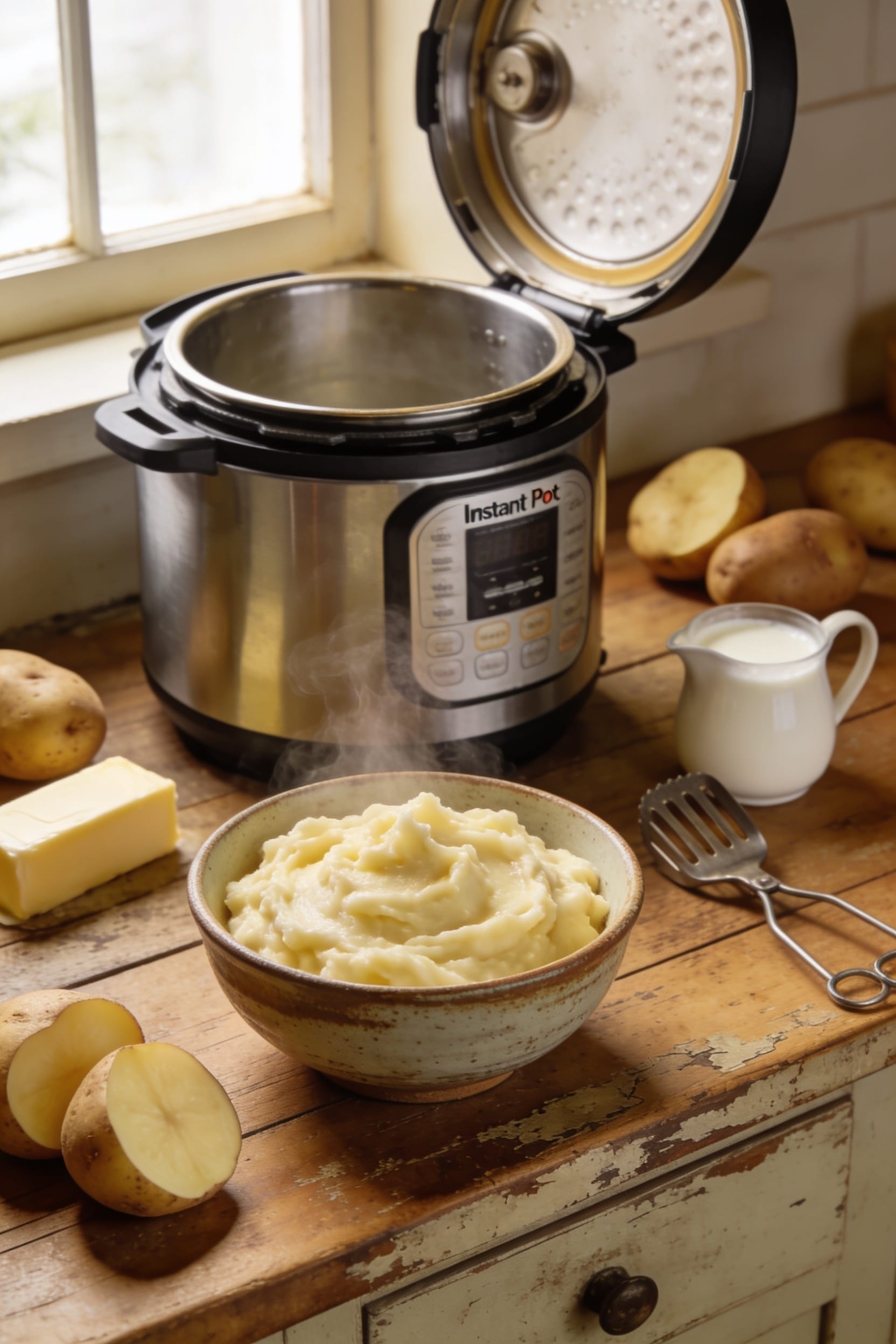 creamy instant pot mashed potatoes