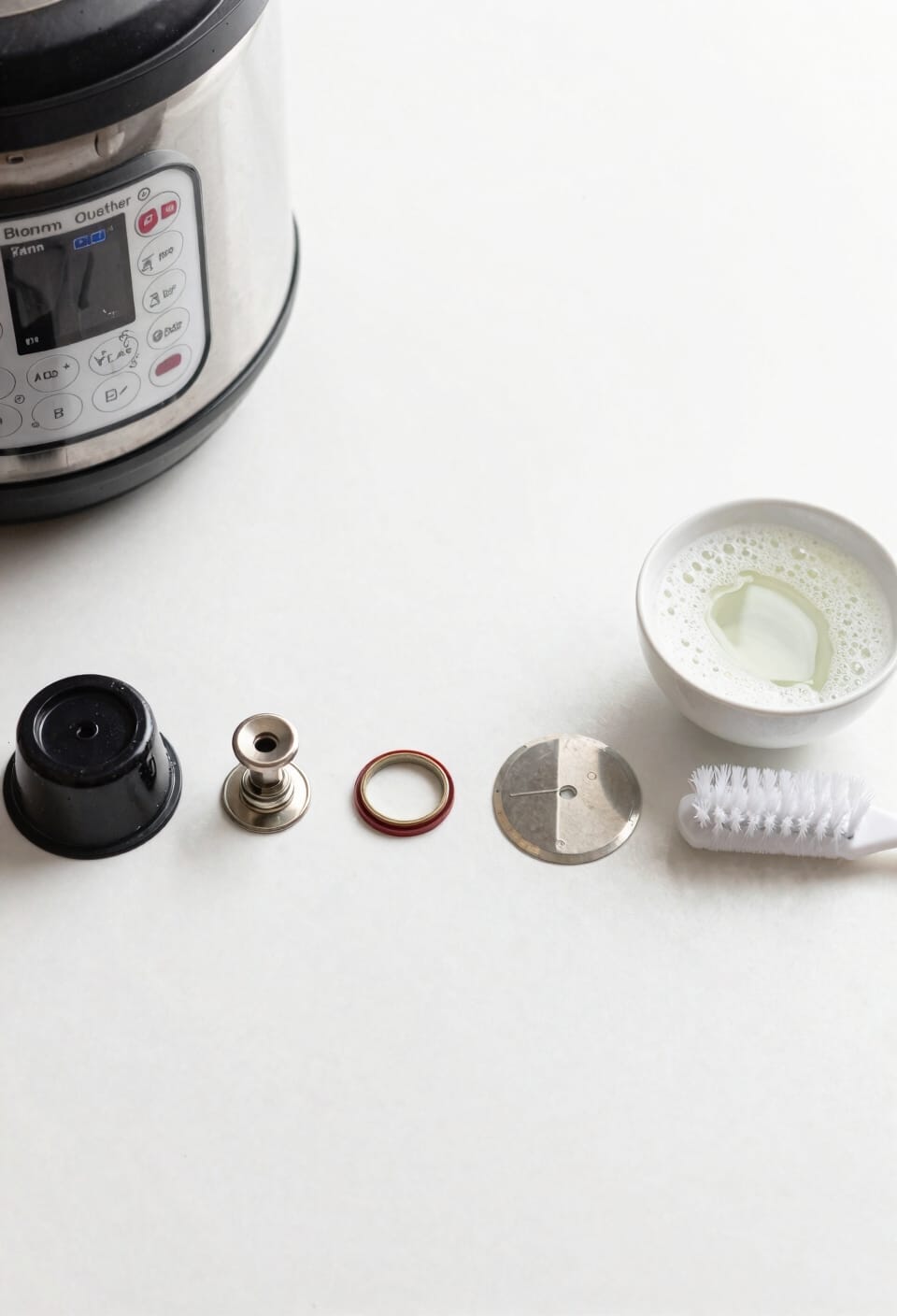 disassemble steam valve components
