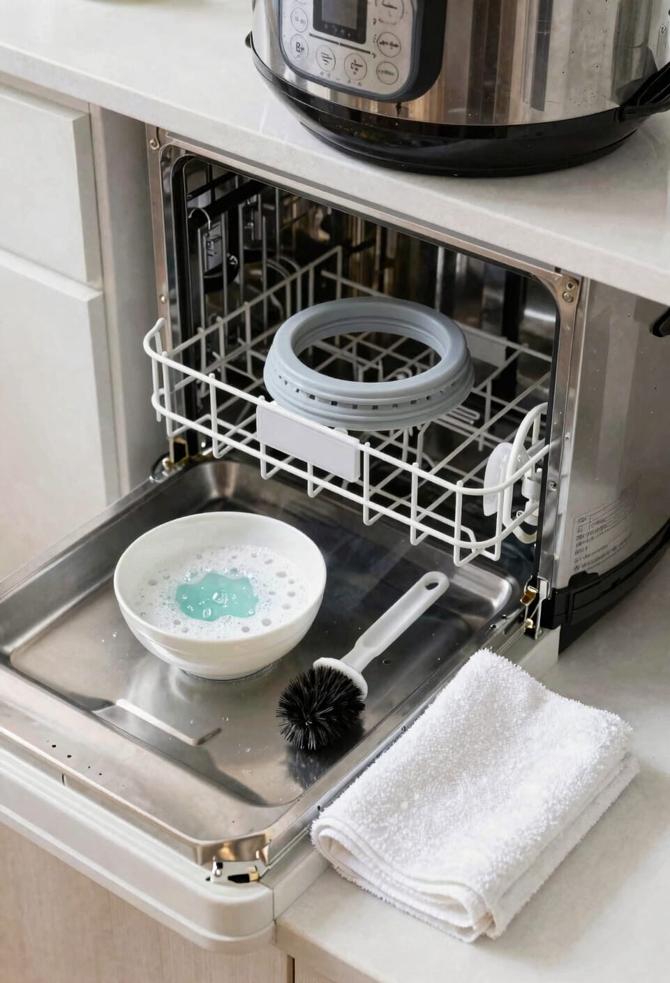 dishwasher or hand wash silicone