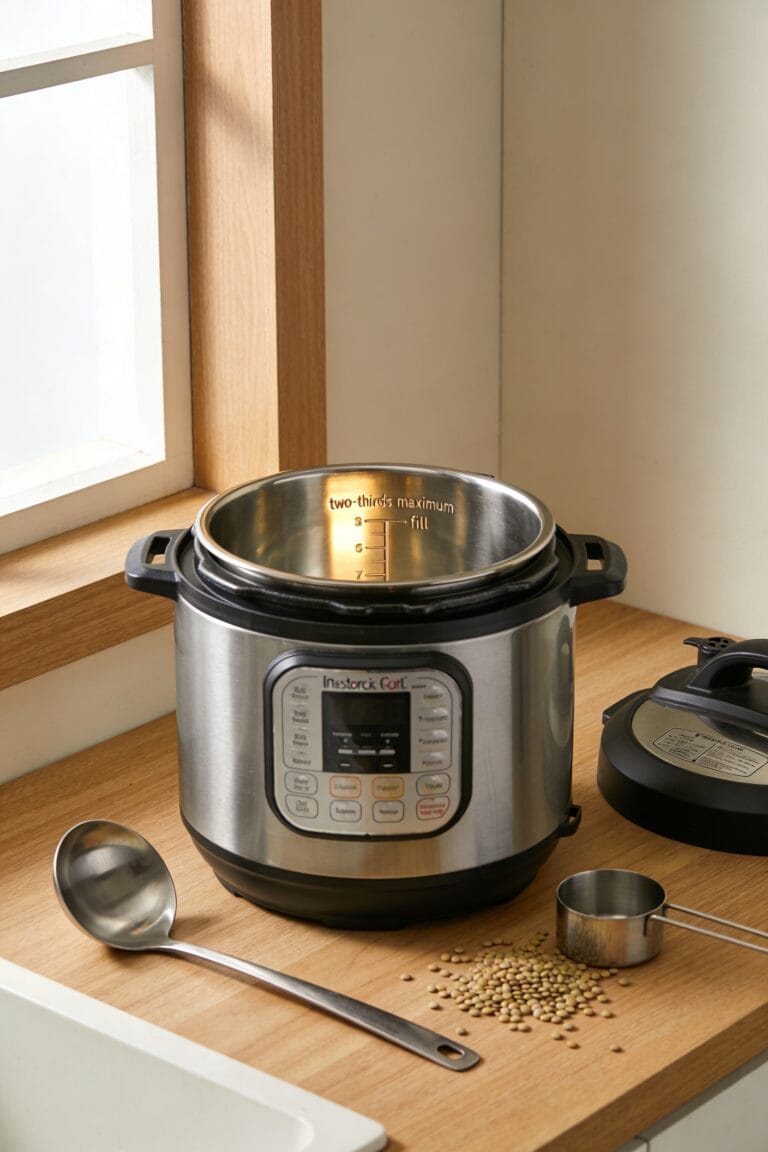 do not overfill pressure cooker