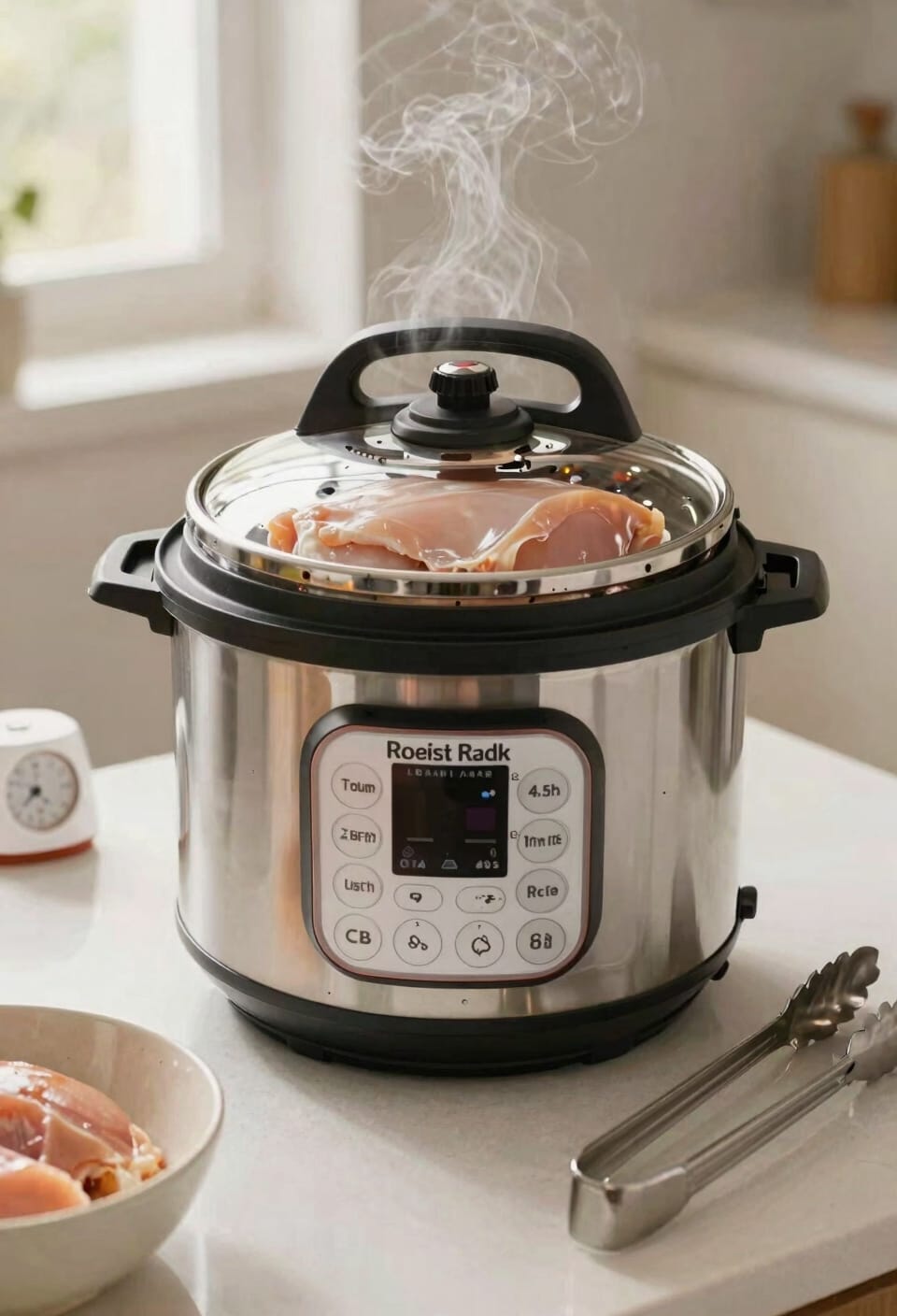 high pressure timing for chicken