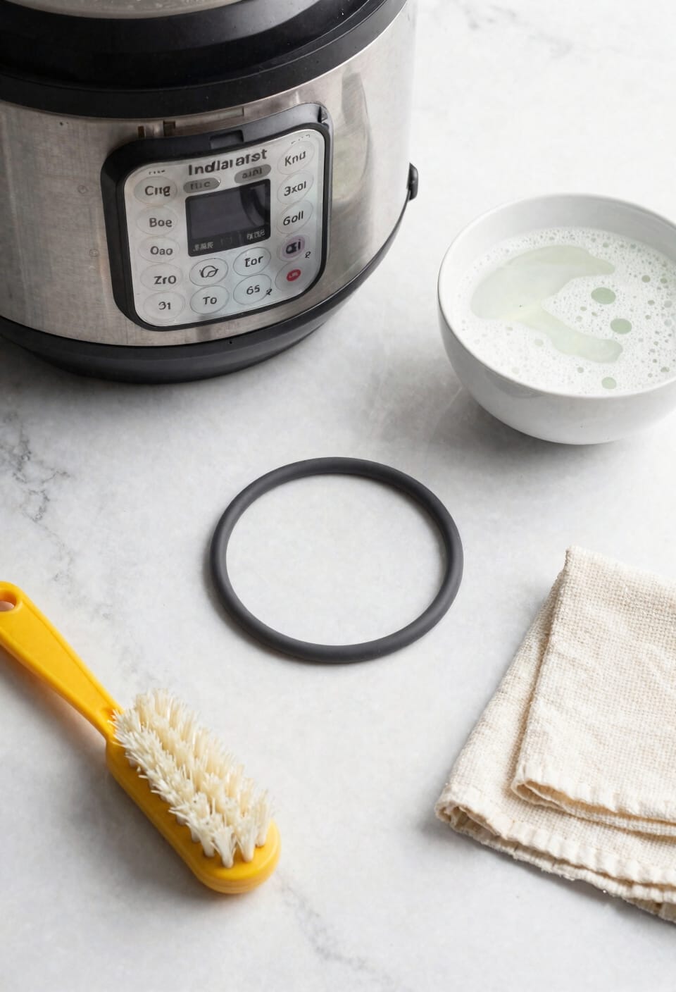 inspect clean replace silicone ring