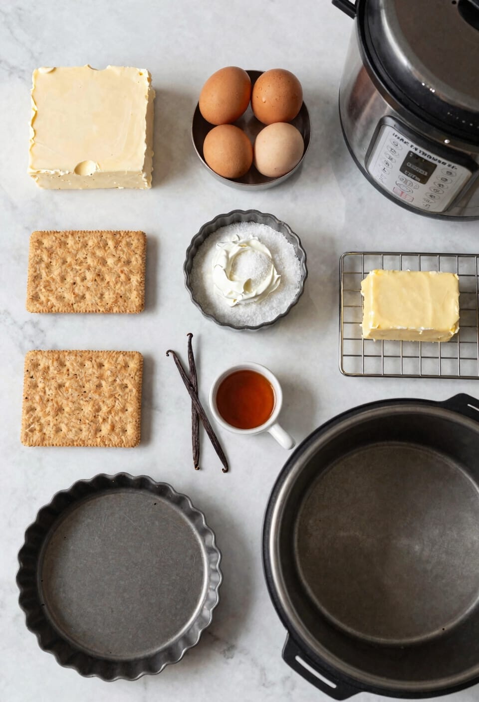 instant pot cheesecake setup essentials