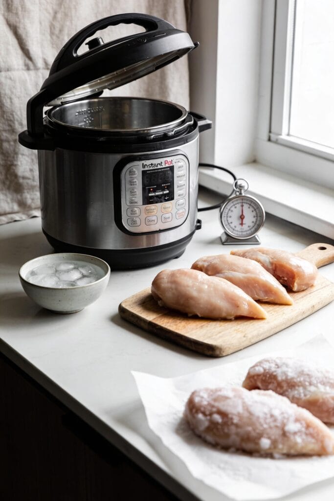 instant pot chicken timing