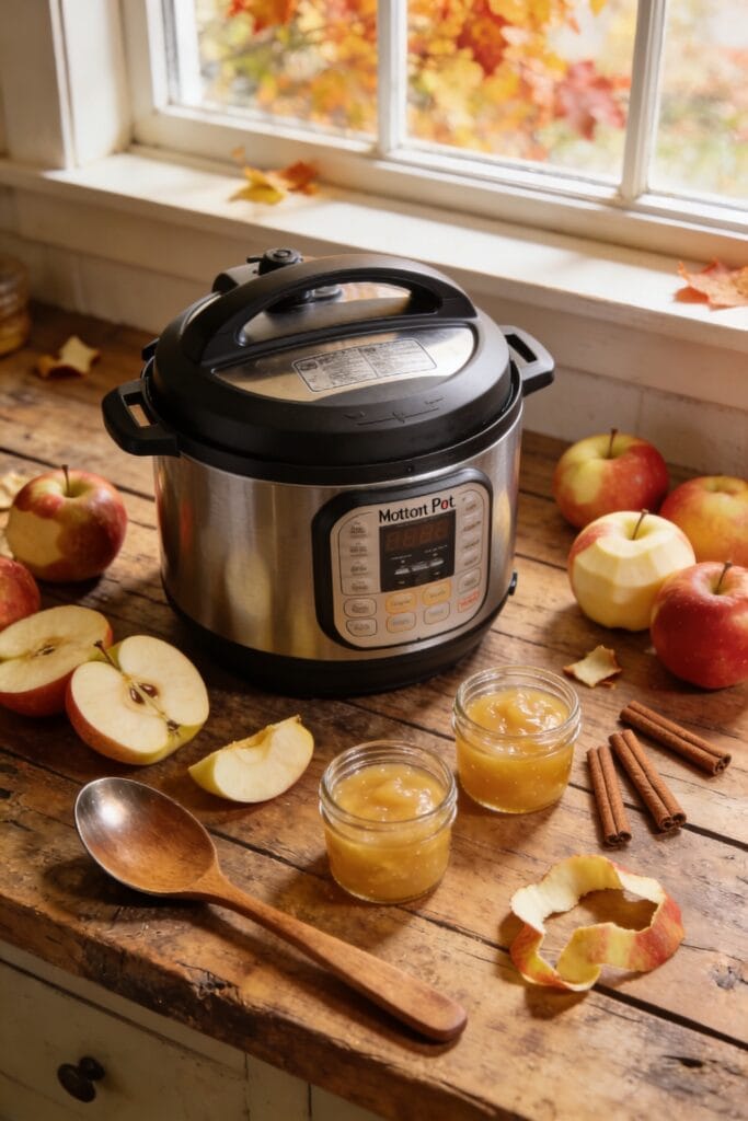 instant pot homemade applesauce