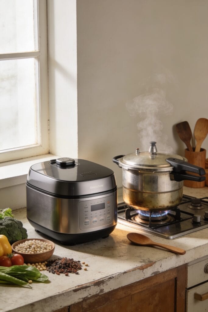 instant pot outperforms traditional cooker