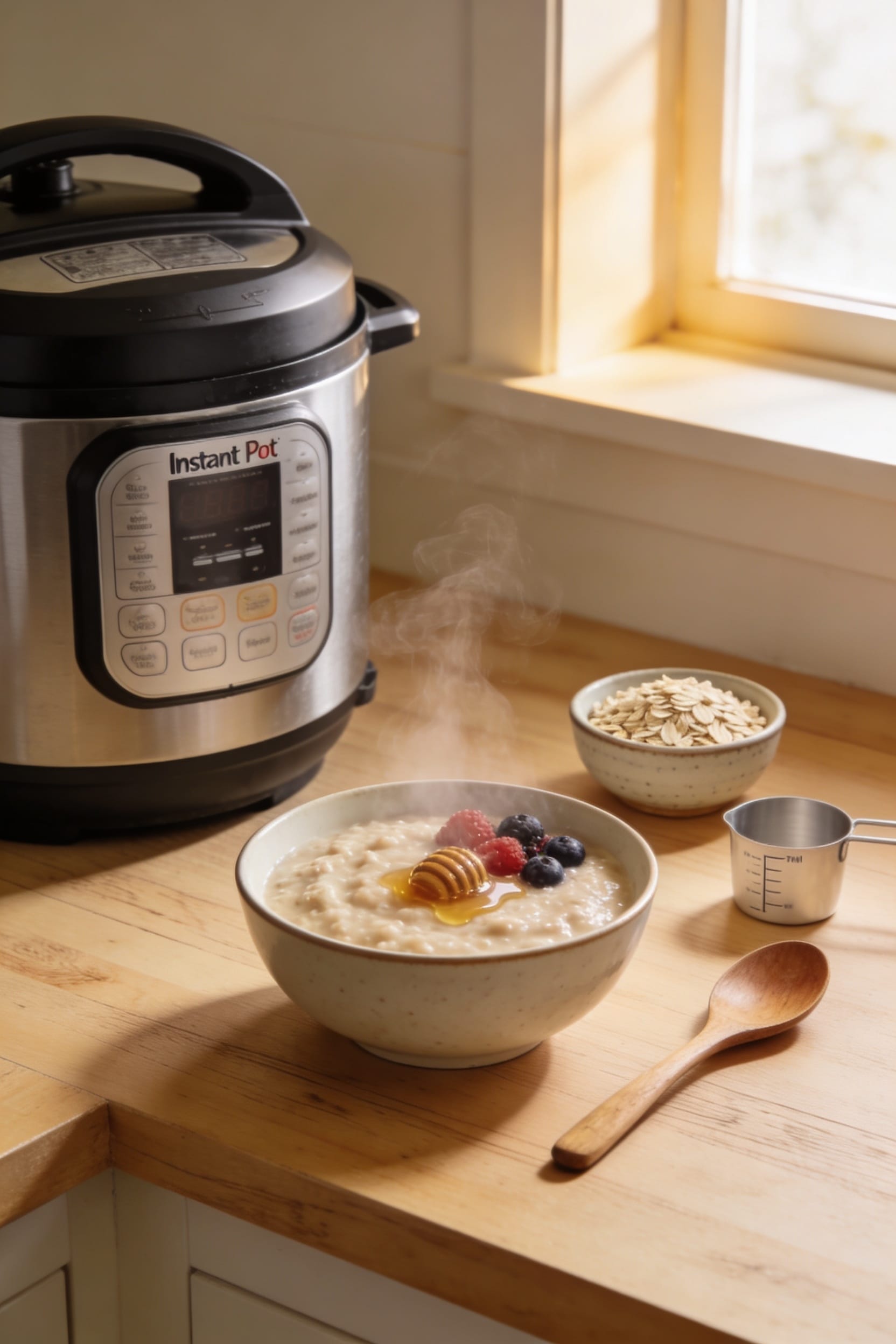 instant pot steel cut oats