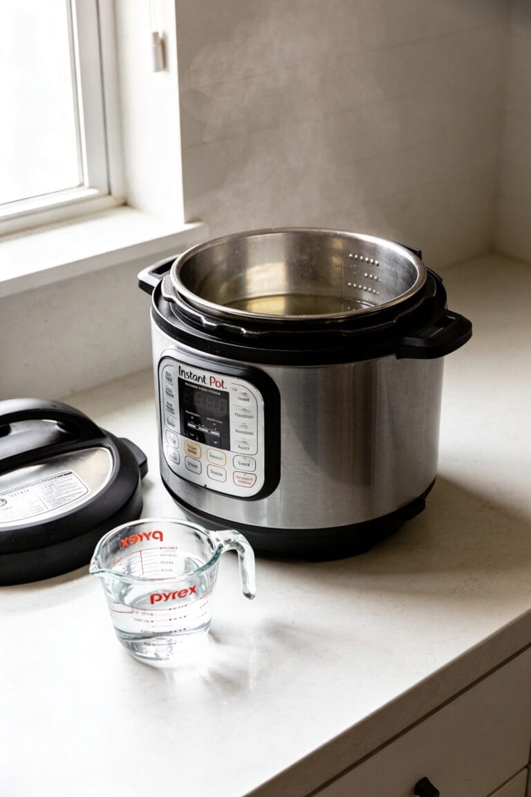 minimum liquid needed for instant pot