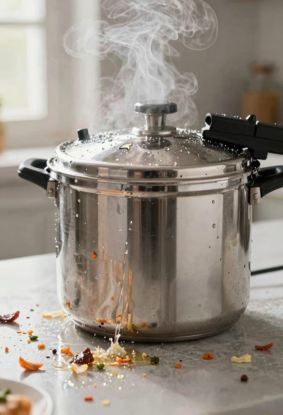 overfilled pressure cooker hazards