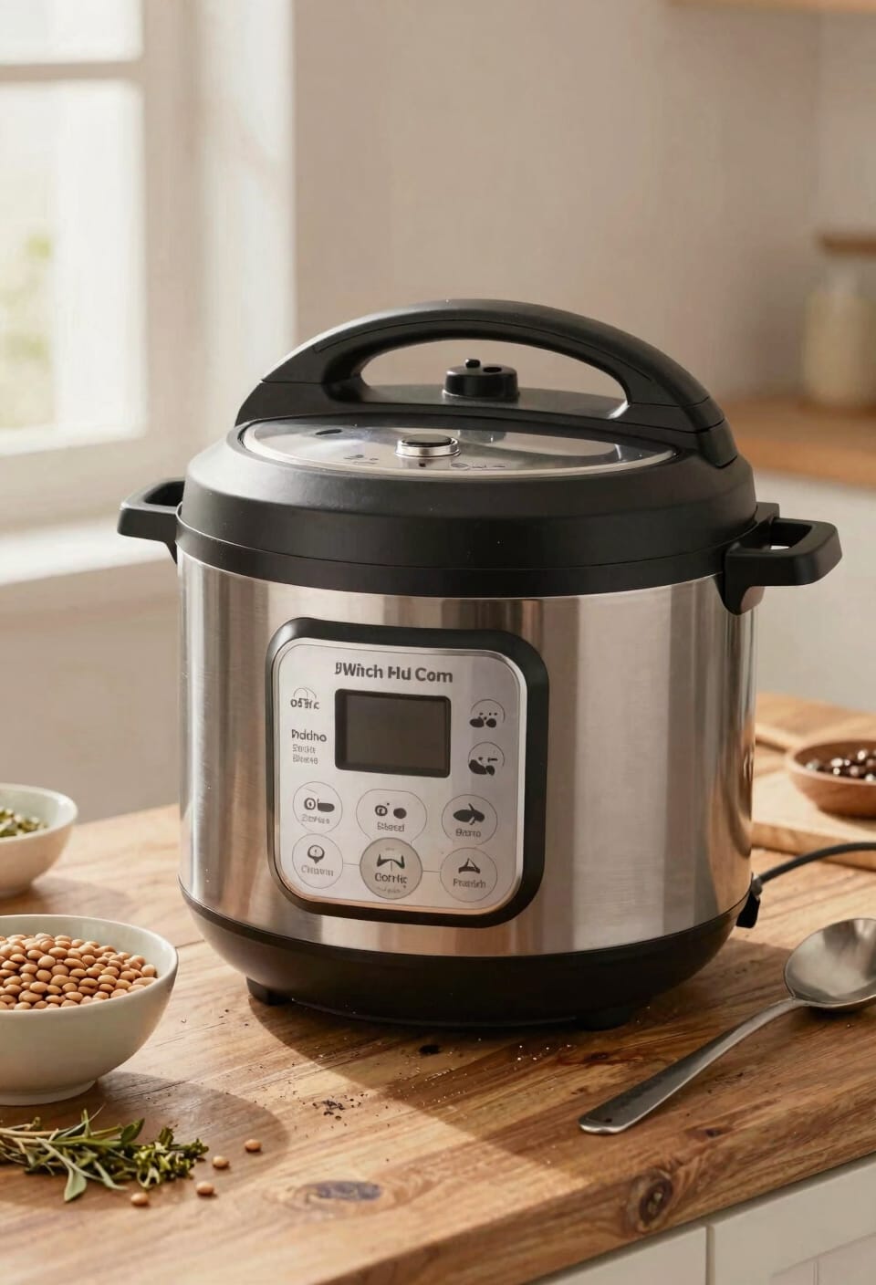 pressure cook button speeds meals