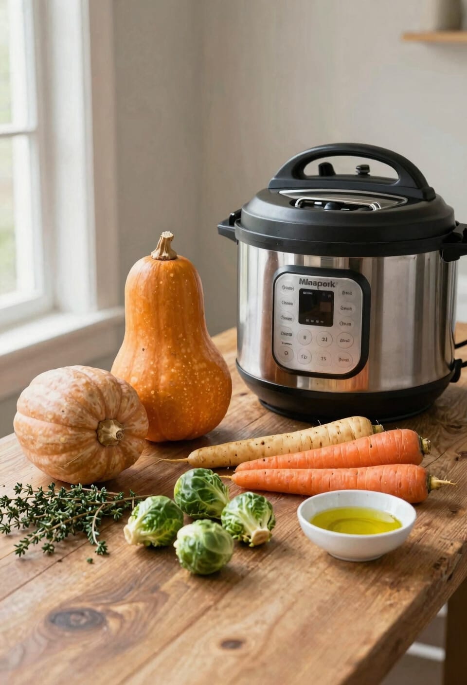 pressure cooked squash oven saved