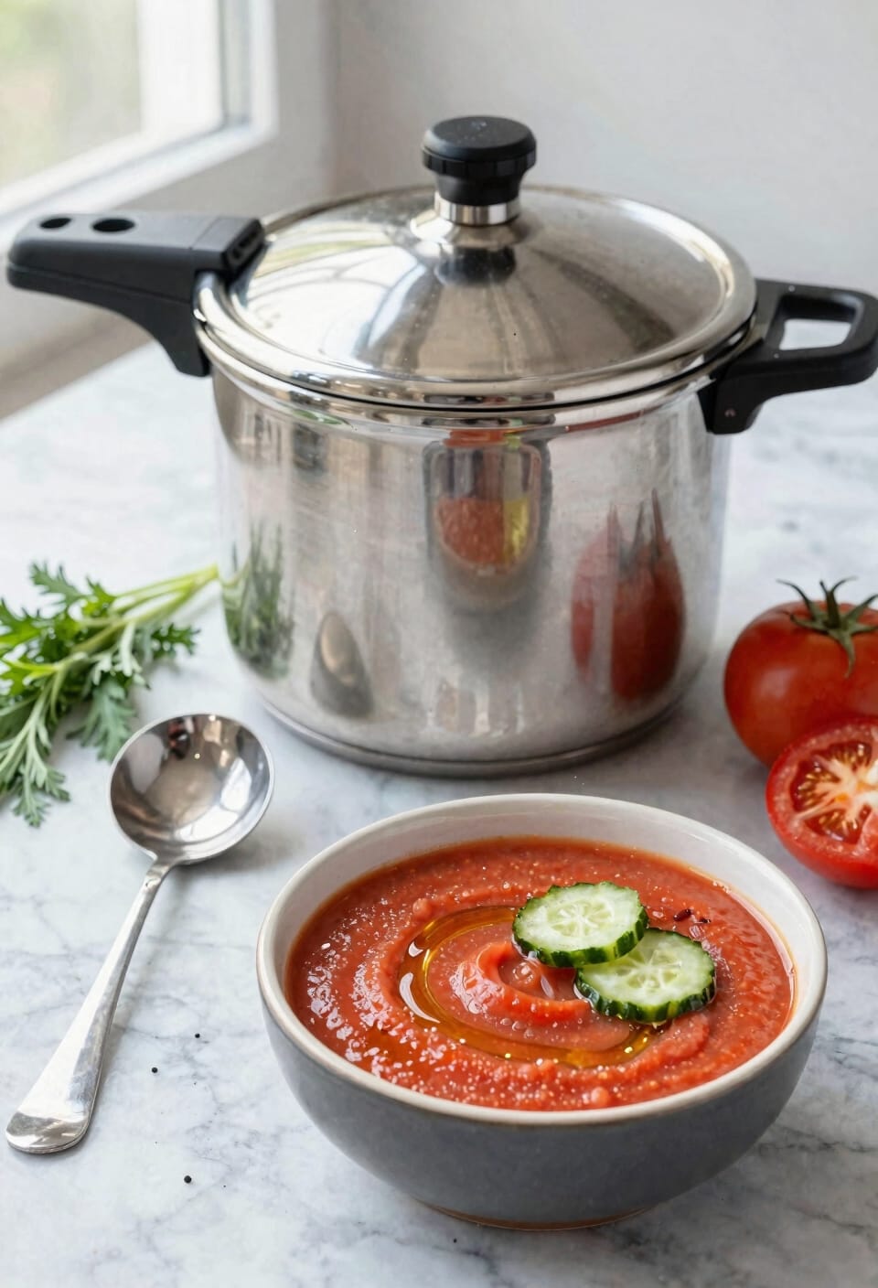 pressure cooker chilled summer soups