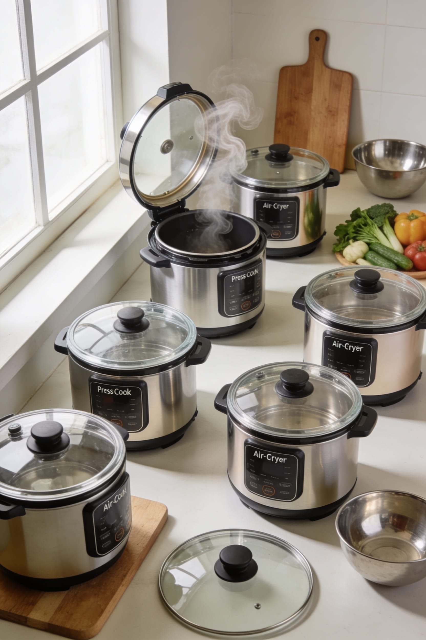 pressure cooker with air fryer