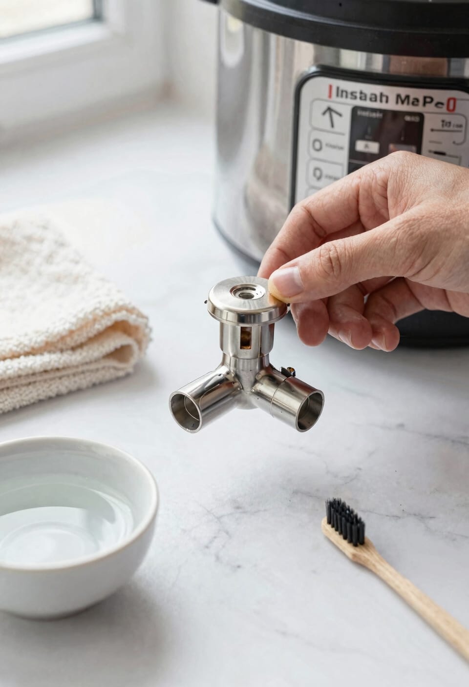 properly reassembled instant pot steam release