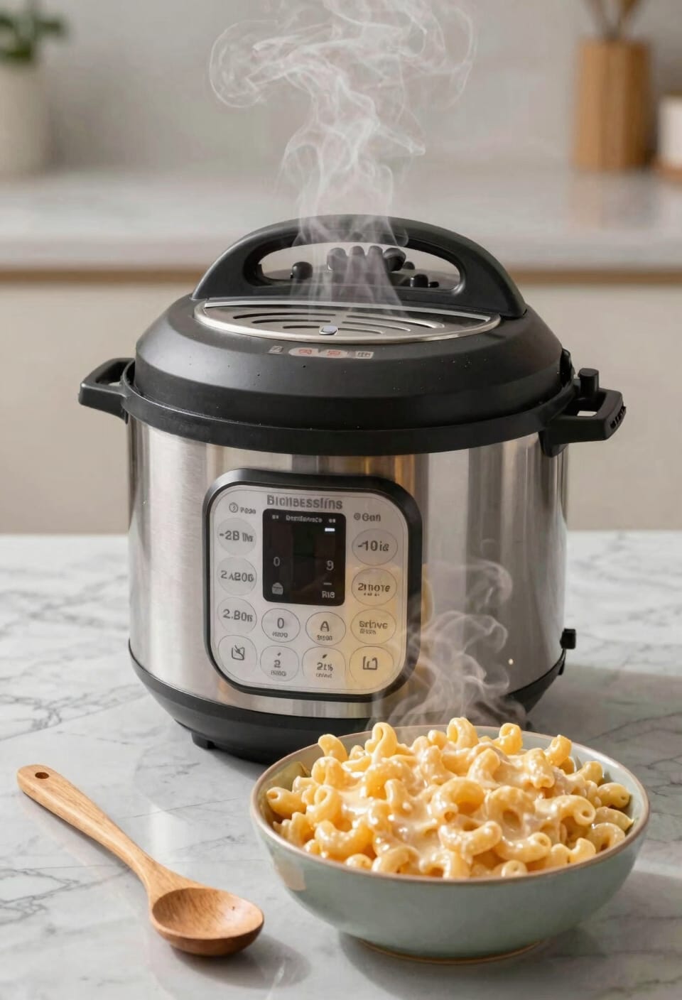 quick release stir in cheese finish