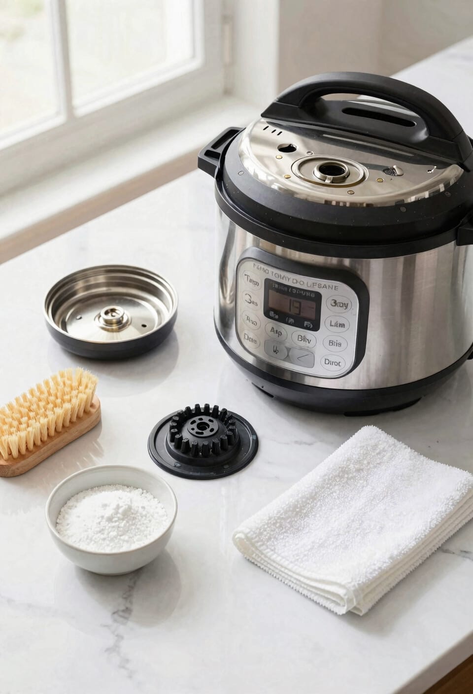 remove lid parts for cleaning