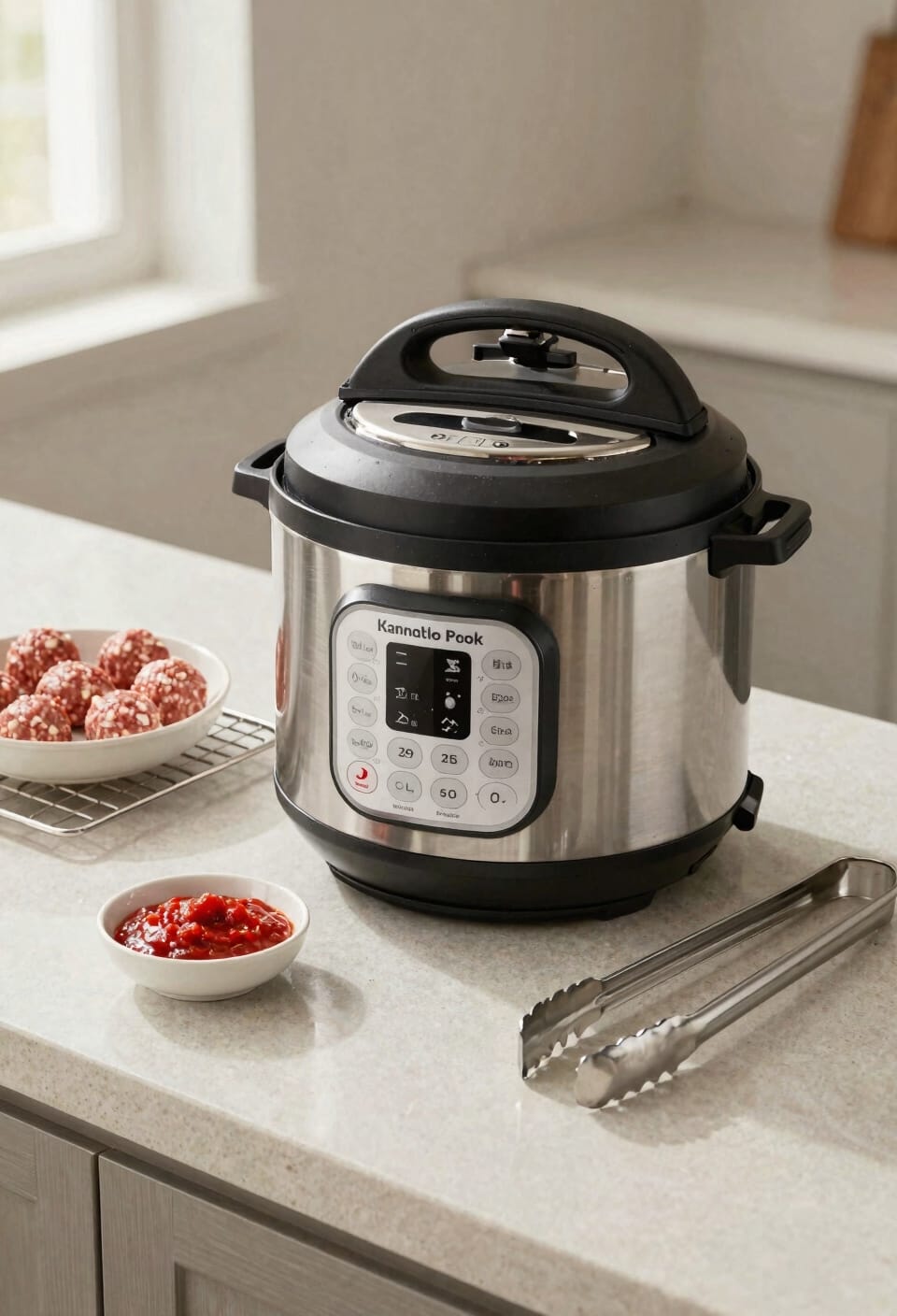 sauce or minimal liquid setup