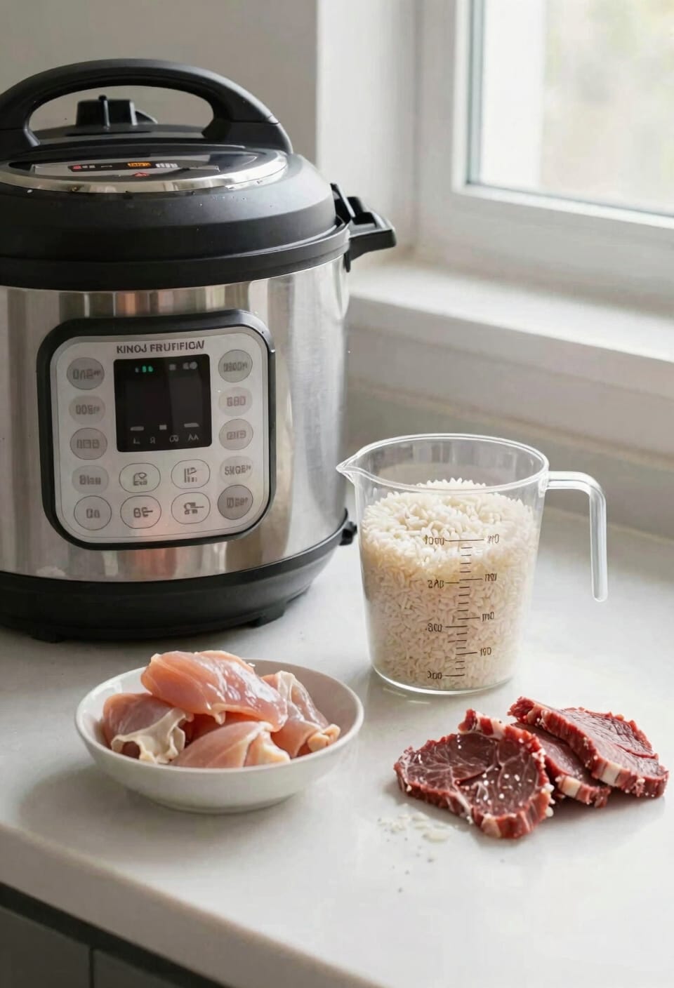start rice then proteins