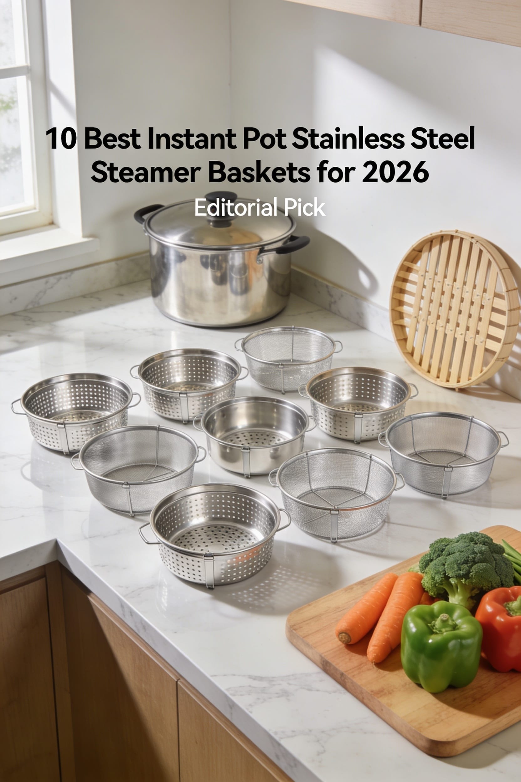 top stainless steel steamer baskets