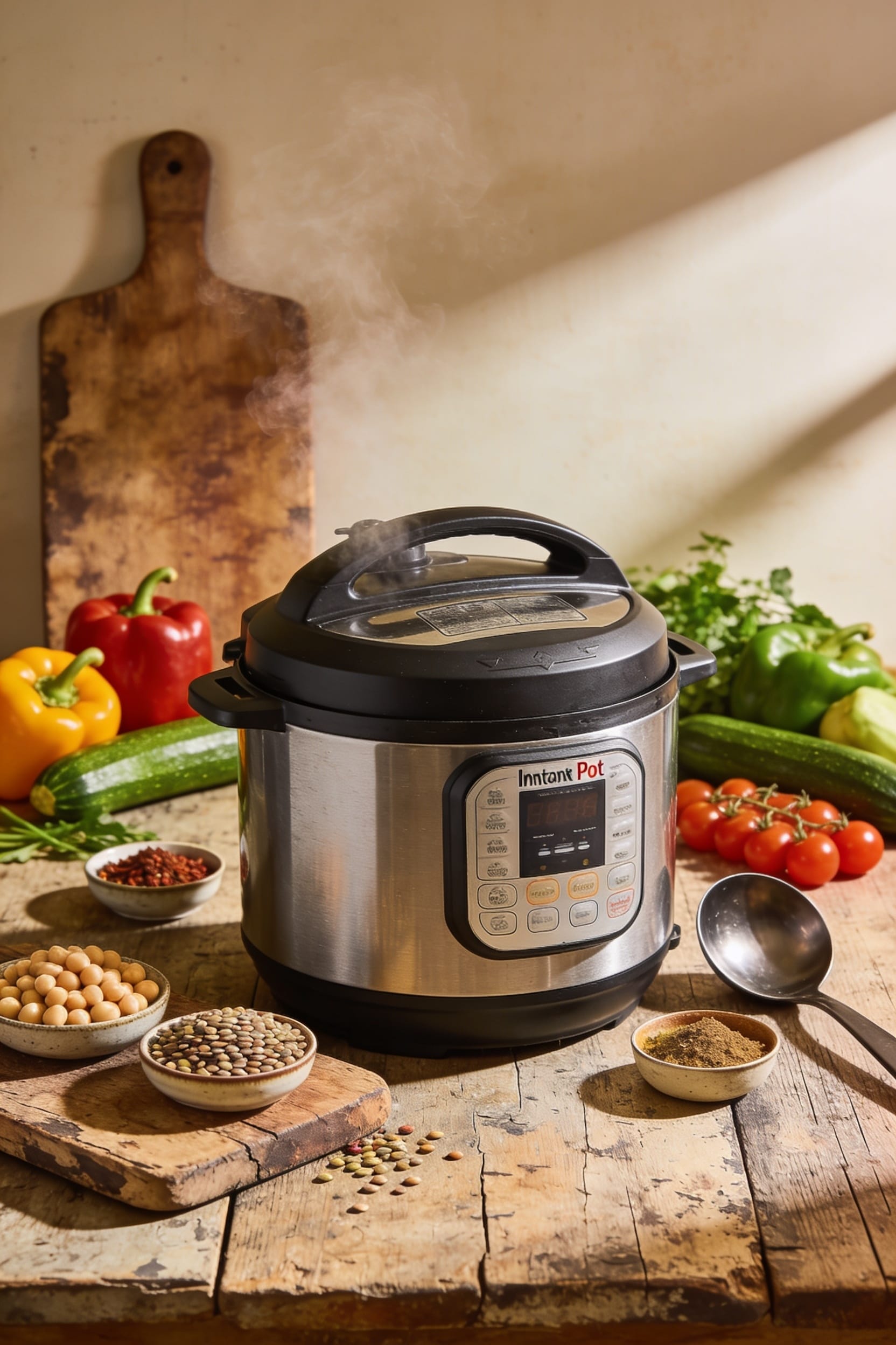 weekly instant pot vegetarian meals